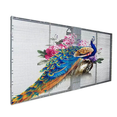 Διαφανής οθόνη LED IP30 εσωτερική 1000*1000 PH15-15 Διαφορετικοί τρόποι ελέγχου