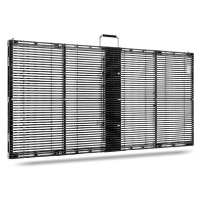 Υδατοασφαλής διαφανής οθόνη LED HT 500*1000 3D διαφανής τοίχος βίντεο