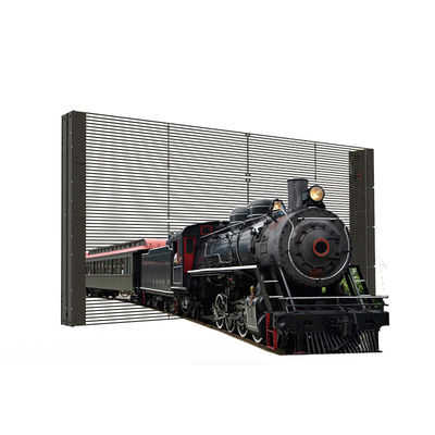 TRA-B PH5-10 εσωτερική οθόνη LED 1000mmX1000mm Διαφανής οθόνη από κράμα αλουμινίου