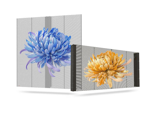 1000mmx1000mm Διαφανής τοίχος βίντεο PH10-10 για 3D διαφημιστικό πάνελ