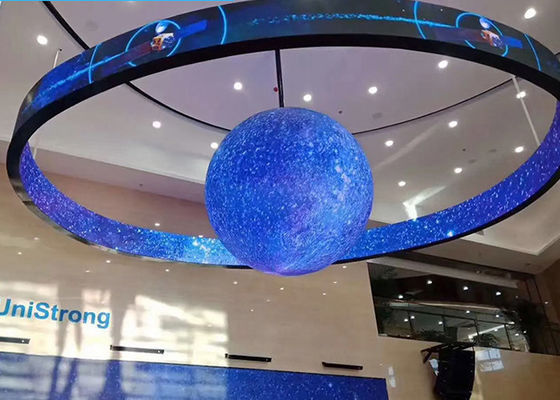 Γρήγορη συναρμολόγηση LED διαφανής οθόνη ταινίας προσαρμοσμένη με καλή διάσπαση θερμότητας