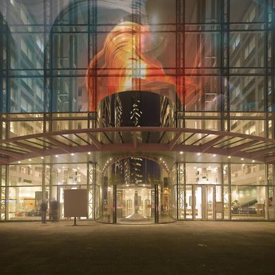 Προσαρμοσμένη οθόνη με κρύσταλλο LED Full Color Display με διάρκεια ζωής 100000 ωρών