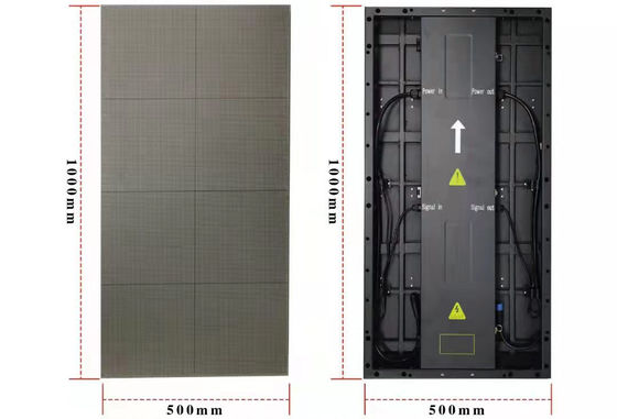 DM-R PH2.9 LED φωτισμένα πλακάκια δαπέδου 500mmx1000mm για εξωτερικούς / εσωτερικούς χώρους