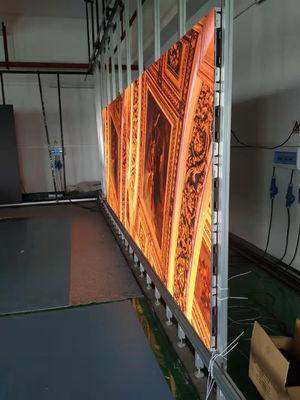 Χύτευση με ζύμωση Αλουμινίου LED Pixel Screen, εσωτερική μικροπικέλους LED οθόνη