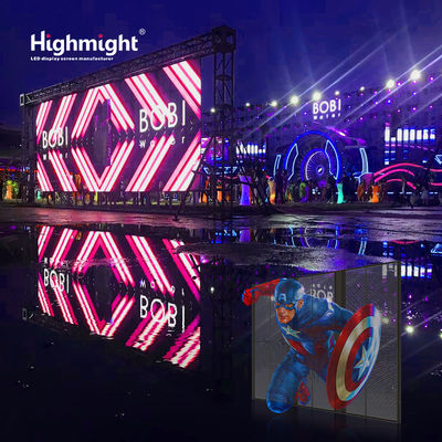 Εσωτερική TRA-B 15-15 Διαφανής οθόνη LED οθόνη 3D διαφημιστική οθόνη διπλή συντήρηση
