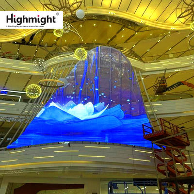 HD ανάλυση LED Κρυστάλλινη οθόνη ταινίας υψηλή φωτεινότητα και ευρείες γωνίες θέασης