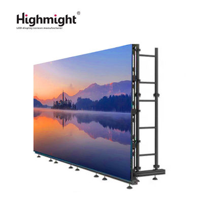 P3.91 Εξωτερική ενοικίαση οθόνης LED IP65 υψηλού επιπέδου προστασίας, καθαρή και ορατή