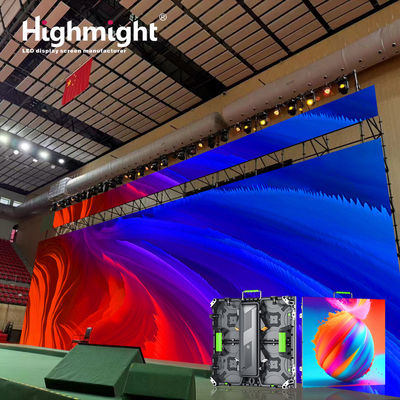 140° πανοραμική οθόνη LED ενοικίασης RS-B σειρά, απρόσκοπτη σύνδεση, απόλυτη εμπειρία