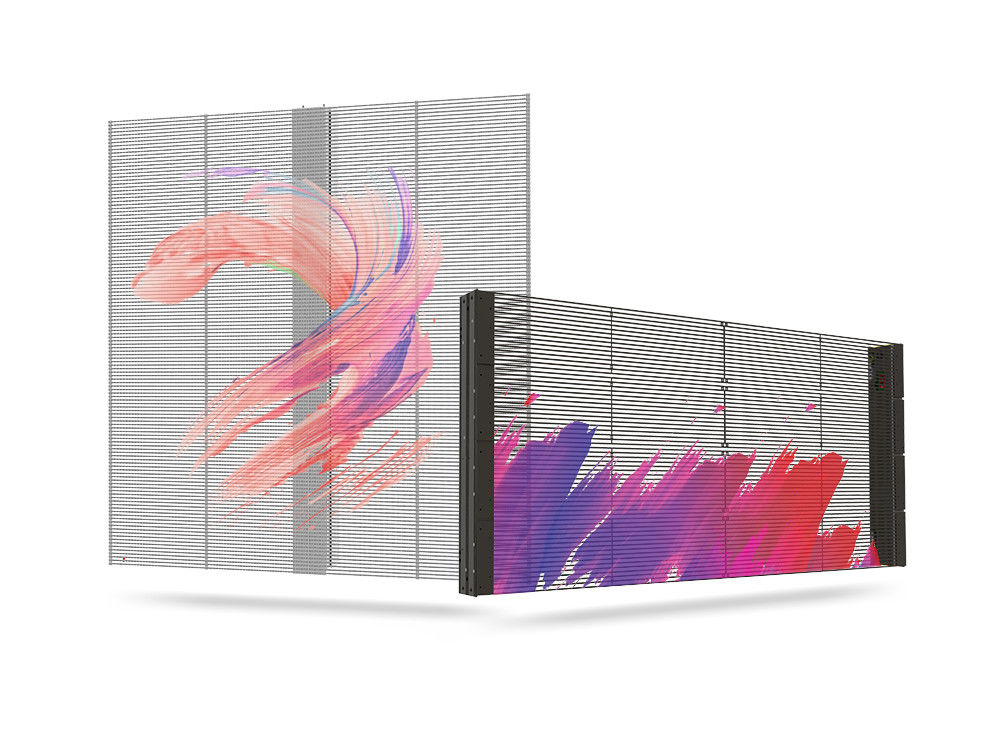 1000*1000 TRA-M Ultra Clear Indoor Transparent LED Display Screen Εύκολη εγκατάσταση