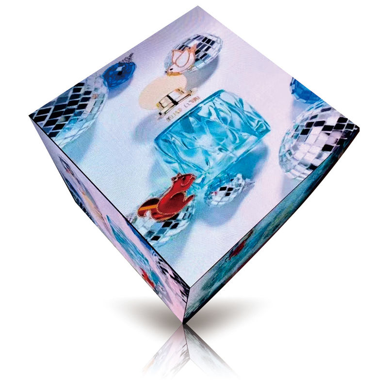 RoHS Custom LED Screen Full Color Hexagon Cylinder Pie Screen Εύκολη εγκατάσταση / συντήρηση